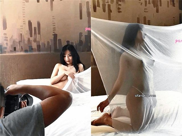 约拍E奶模特小玉 大尺度露点 摄影大哥还动手摸了