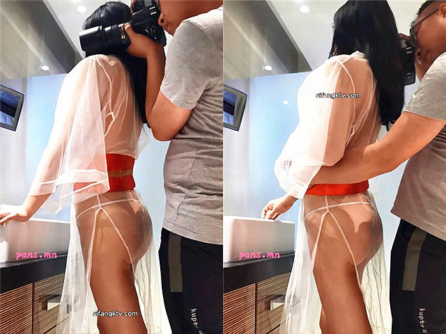 约拍E奶模特小玉 大尺度露点 摄影大哥还动手摸了