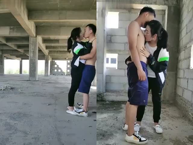 极品美熟妇带眼镜小情人在建工地啪啪