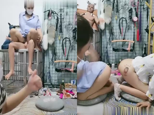 坐标河南郑州,轻度调教俩妹子