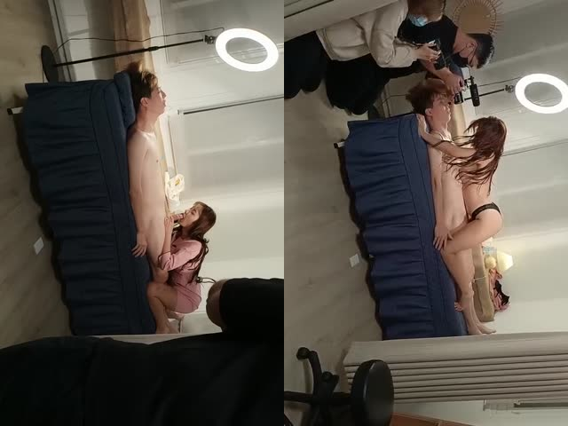 国产AV拍摄现场 多机位多角度拍摄