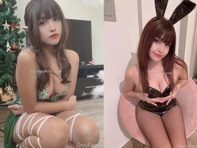 OF超极品女神【bbypchii】诱惑私拍，微露鲍鱼，凸点