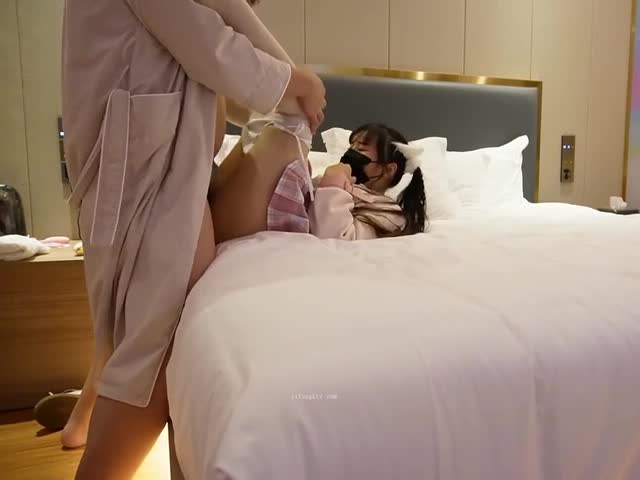 极品洛丽塔网红『喵喵酱』玩操JK制服