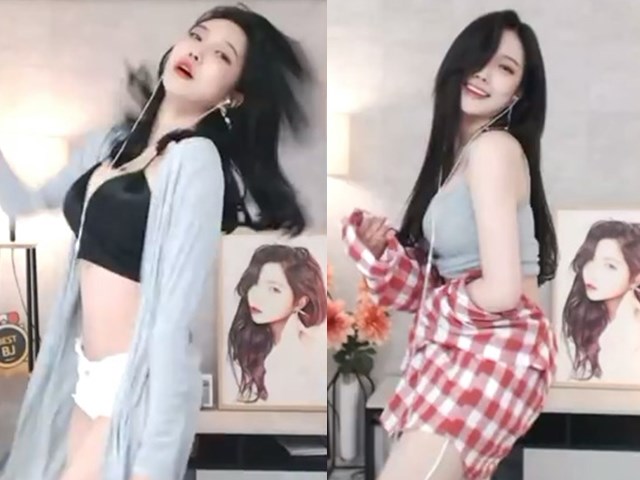 ﻿AFTV韩国超美主播【秋天】 韩风热舞合集