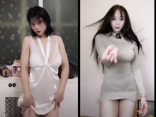 抖音快手等网红美女主播有意无意精彩走光瞬间