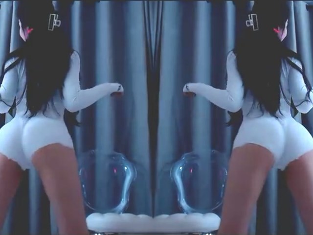 AFTV韩国巨乳主播 【兰 】趴在地上跳舞 太性感了