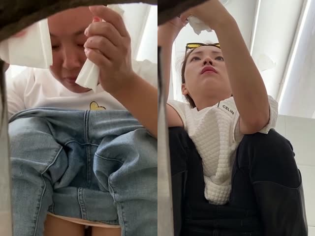 四月精品厕拍大神潜入路边沟厕近距离全景正面偷拍