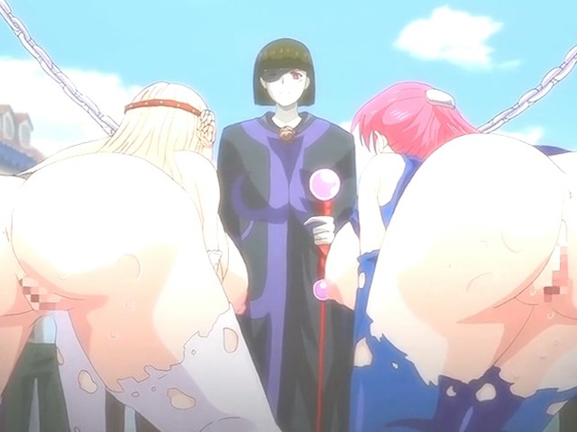 动漫 王女＆女騎士Wド下品露出 ～後編～ 恥辱の見世物奴隷