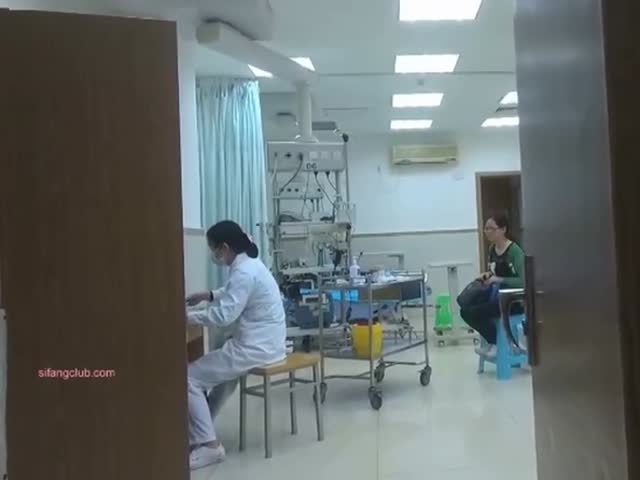 猎奇牛人偷拍医院 注射科