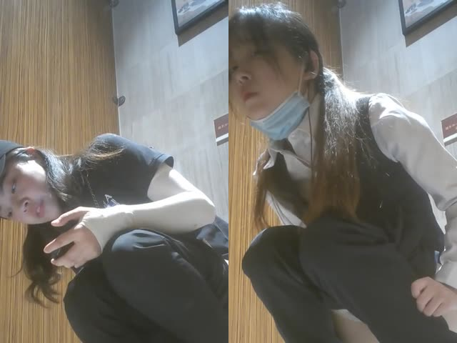 偷拍多位漂亮的美女服务员