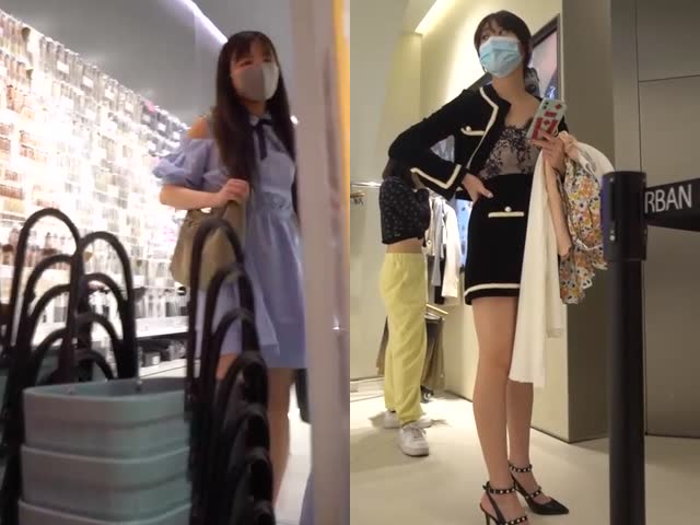 漫展现场抄底多位漂亮的小姐姐