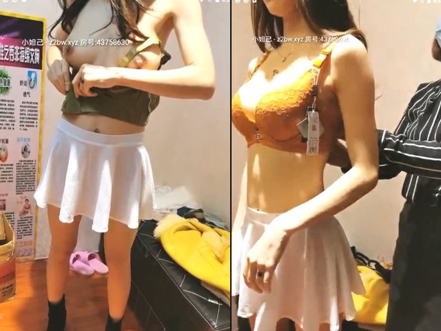 西安大表姐❤️：商场内衣店，大胆和男模试衣