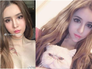 蛇精女，李蒽熙进化成混血脸