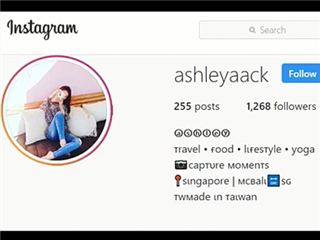 淡江大学校花Ashley惨遭新加坡男友流出