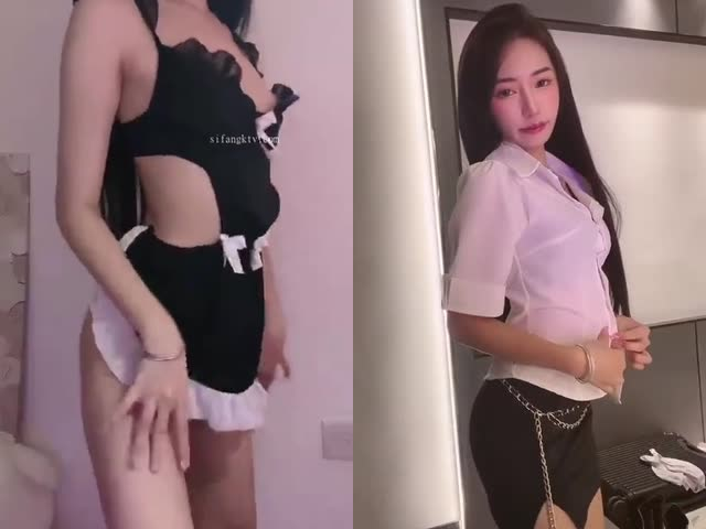 重磅福利,现役女神主播莓莓露三点福利