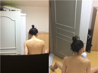 变态房东趴窗偷窥美女房客换衣服