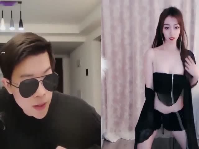 斗鱼虎牙【惠子姐姐+Miu安迪】直播热舞露乳头永封