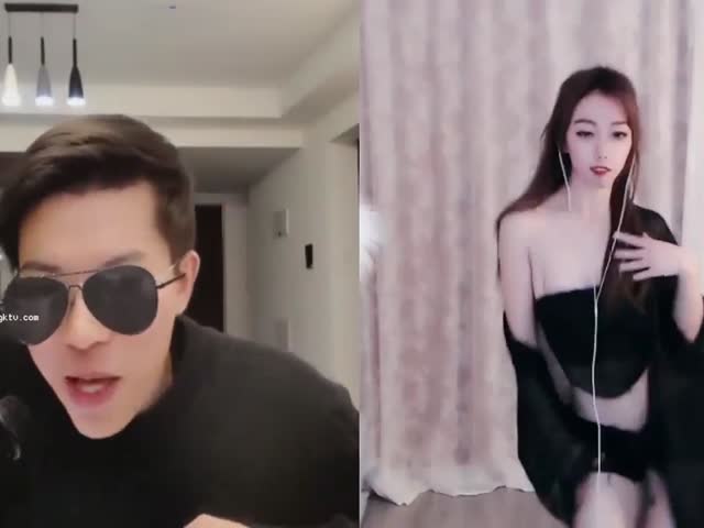 斗鱼虎牙【惠子姐姐+Miu安迪】直播热舞露乳头永封