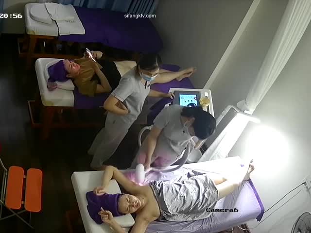 私房新流出️【破解摄像头】️之美容院