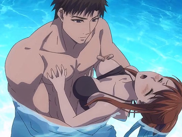 【动漫】从指尖传出的真挚热情-青梅竹马是消防员5.晚上的游泳池没人会来吧？-中文字幕