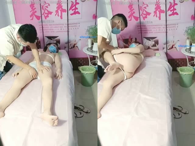 不良按摩院偷拍色狼技师强行侵犯女顾客…
