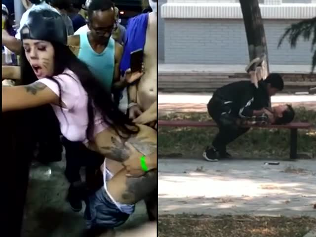 【极品稀缺❤️大开眼界】精彩公共场所啪啪被偷拍