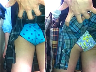 日本搭地铁裙底偷拍