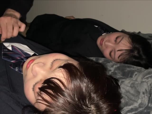 【mj】两位JK美女到新公司面试惨遭下药