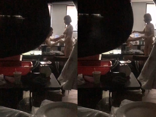 【重磅新瓜】三重峰凉面老板娘【涂念筠】和男友店内啪啪