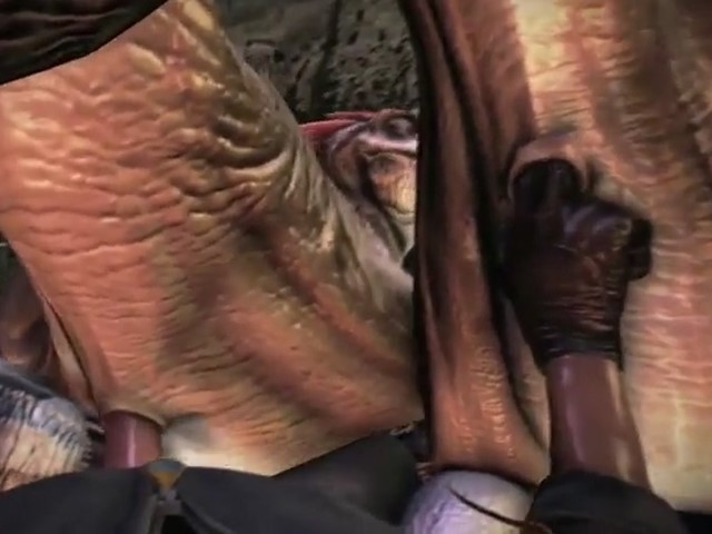 3D动画 侏罗纪公园猎艳恐龙角色扮演