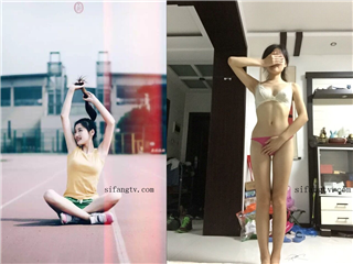 挺有气质的大学美女，私下的骚样