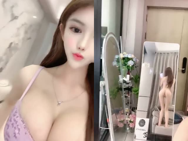 白皙大奶完美露脸