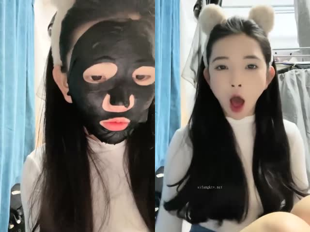 清纯系大二妹妹！9分颜值超甜美！