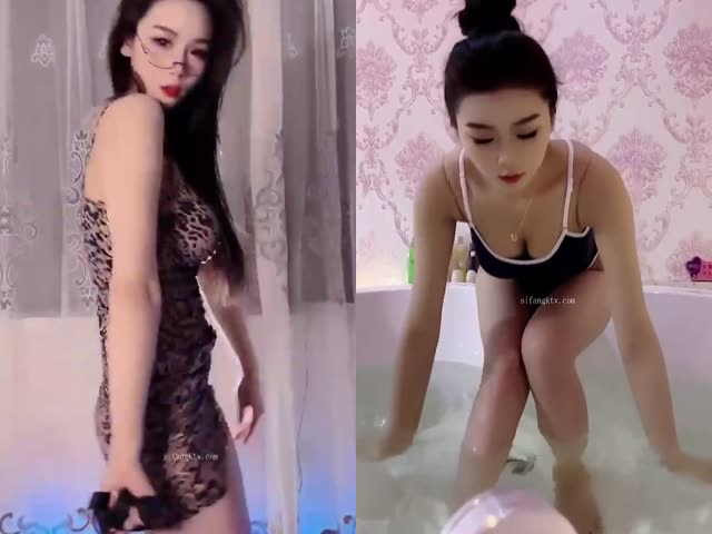 斗鱼女神【辣条】11月最新土豪定制千元福利，情趣内内抖臀3