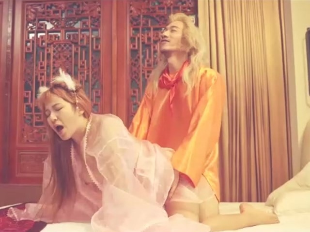 起点传媒XSJ122 西游记 孙悟空吃蟠桃操爆七仙女-金宝娜