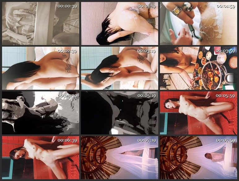 WANIMAL(王動)Q1唯美檔：雙模裸露雙乳接外賣，全裸吃火鍋岸礁外拍穿黑絲情趣下廚，(2)