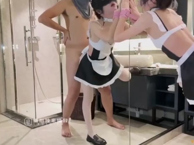 芋泥啵啵-骚女仆无套内射被束缚的白丝女仆