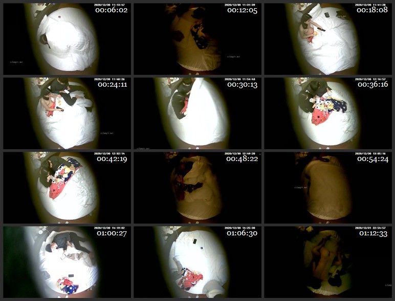 主题酒店私享台上帝视角偷拍情趣白色圆床学生情侣下午没课上开房做爱 