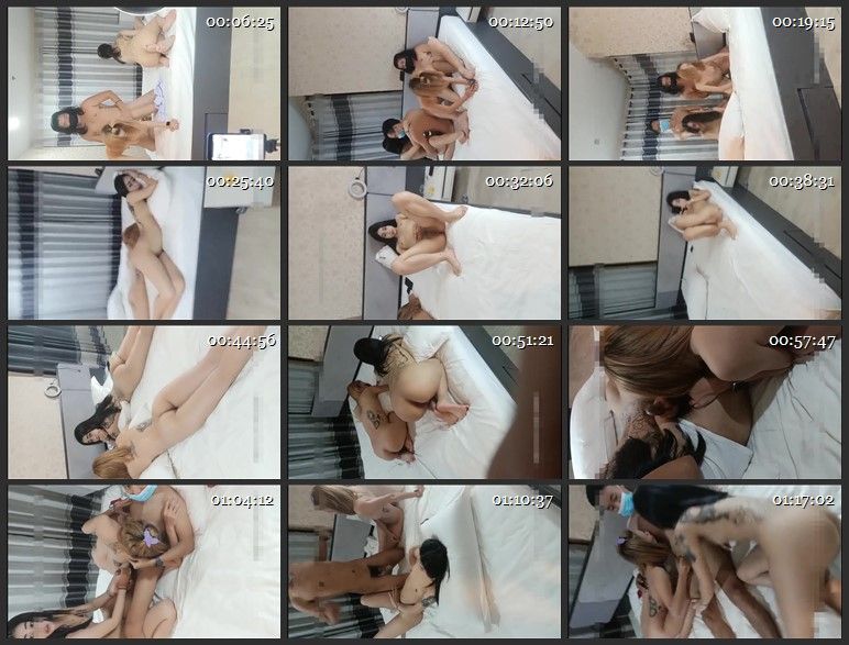 男人的天堂【泰国嫖娼战记】11.10纹身美女2号4号齐上阵，震撼4P轮操淫荡实录，极品蜜桃臀排排翘挨个操