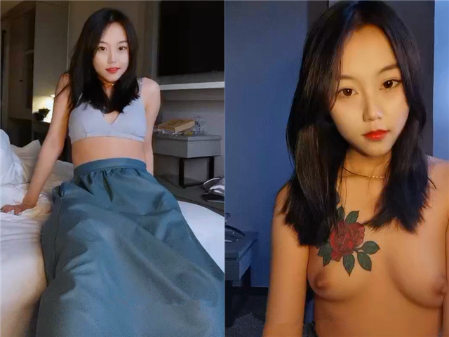 大一学生妹-下午没课，跟小男友酒店开房