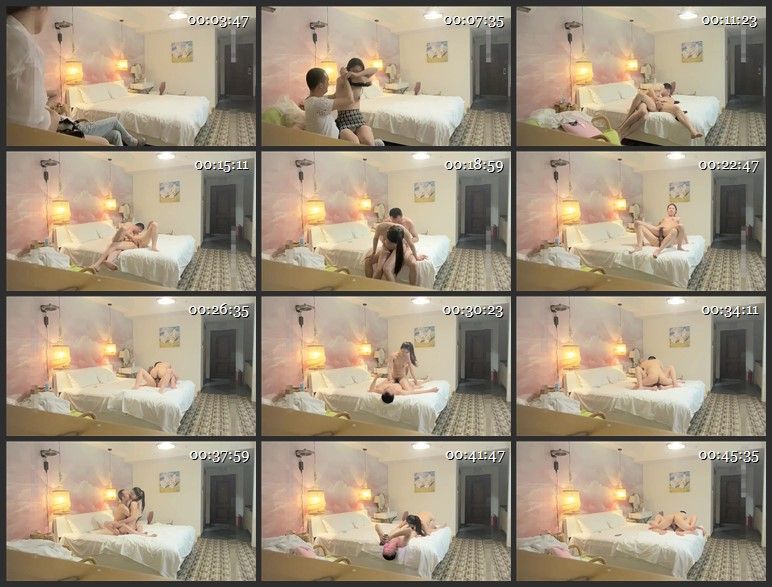 做二手车生意小老板网约青春气息十足迷你裙帆布鞋美女先舌吻抠B预热洗干净后疯狂连搞2次不戴套干一半还接到老婆电话