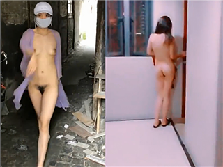 推特网红嫩妹美小七大胆挑战户外露出