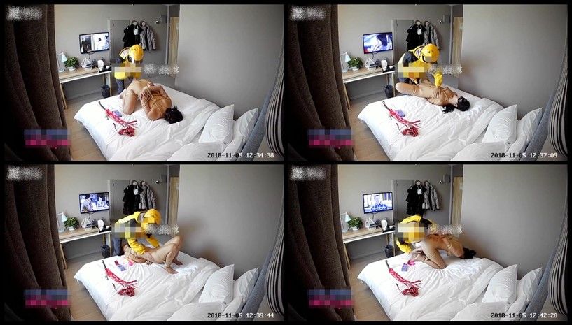 外賣小哥的驚喜，捆綁調教苗條美女玩穴口交／旅居東歐的小夥用屌征服極品美乳洋少婦～01