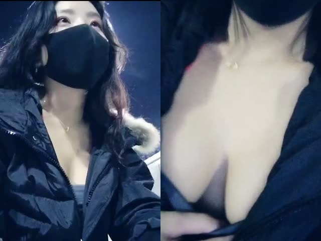 【渣女来袭】寒冷初冬 风骚小姐姐出门勾搭 小树林野战