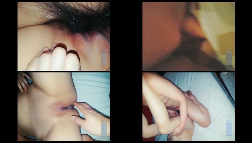 卡哇伊网红嫩妹酒店疯狂操3P超刺激，轮操无毛小嫩逼白浆淫水流，两根鸡巴轮流塞嘴吮吸，完美露脸