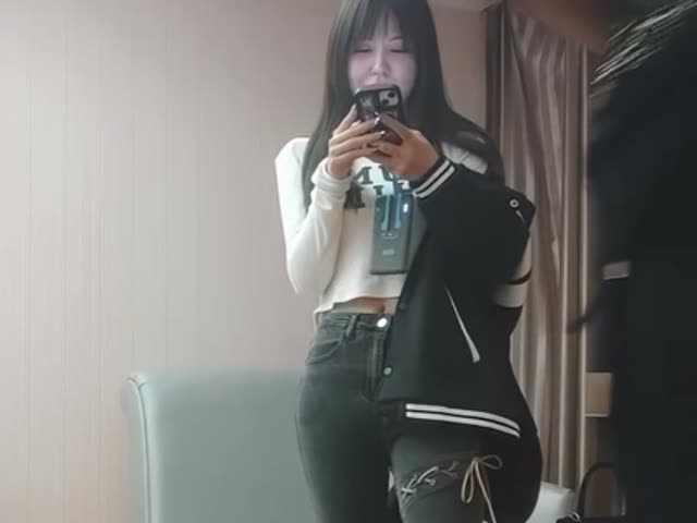 极品外围牛仔裤美女