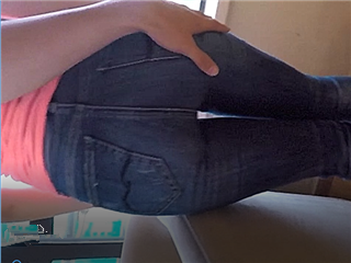 -puppydog-牛仔裤健身女私教