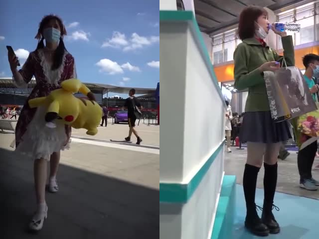 牛人大神贴身CD众多颜值妹子各种紧贴