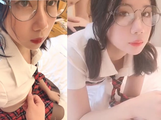 寻花偷拍-男主高价約了个饥渴眼镜嫩妹子…