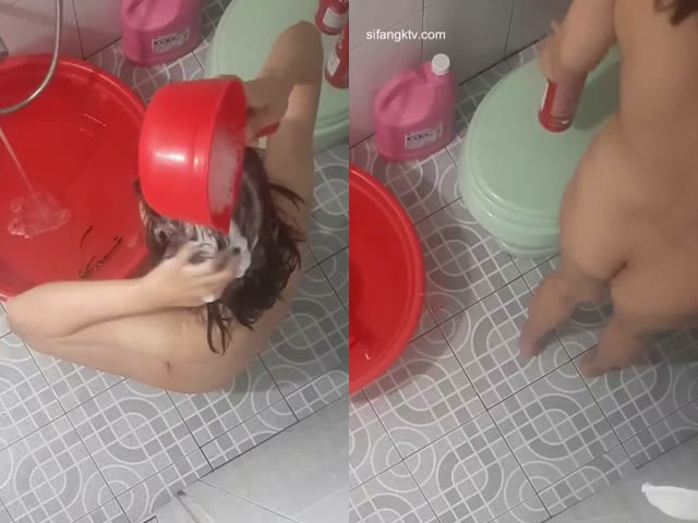 出租屋浴室偷拍